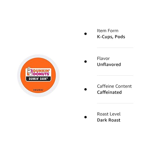 Miniatura 4 de Cápsulas individuales de Dunkin Donuts bien tostado 72 cápsulas