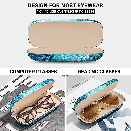 Image of Eyeglasses Case, Hard Shell Protective Case for Glasses, Unisex for Women Men