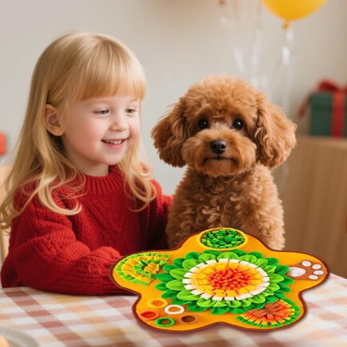 Tapis de fourrage résistant à l'usure pour entraînement cognitif des animaux