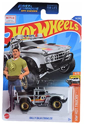 Hot Wheels Rally Baja Crawler, Hot Trucks 6/10 [Silver]