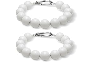 Flag Pole Weights: Beaded Flag Mount Rope Retainer Rings for Halyard Flagpoles