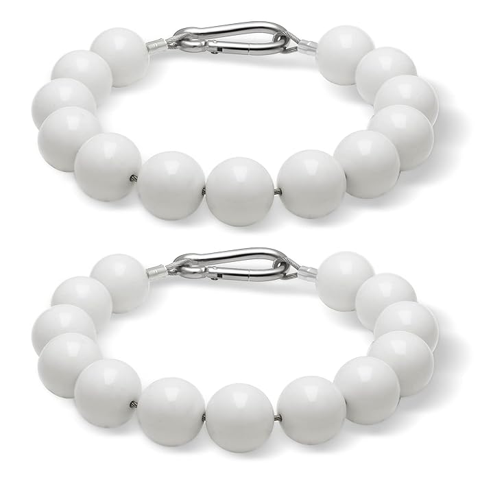 Buy 2 Pieces Beaded Flag Retainer Ring Flagpole Retainer Ring Keep Flag