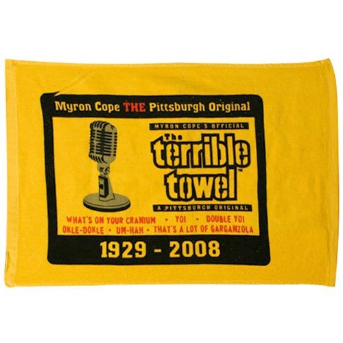 Football Fanatics Pittsburgh Steelers Myron Cope Terrible Towel