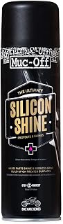 Muc-Off 626 Motorcycle Silicon Shine, 500 Millilitres - Advanced Motorcycle Shine Spray For A Glossy Finish - Protects And Helps To Prevent Dirt Adhesion