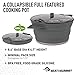 Sea to Summit X-Pot Collapsible Camping Cook Pot, 2.8 Liter - Grey