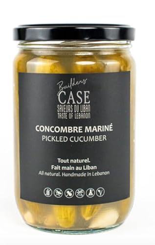 Pickled Cucumbers // Hand picked // special recipe // Taste of Lebanon // Premium ingredients // 635 ml