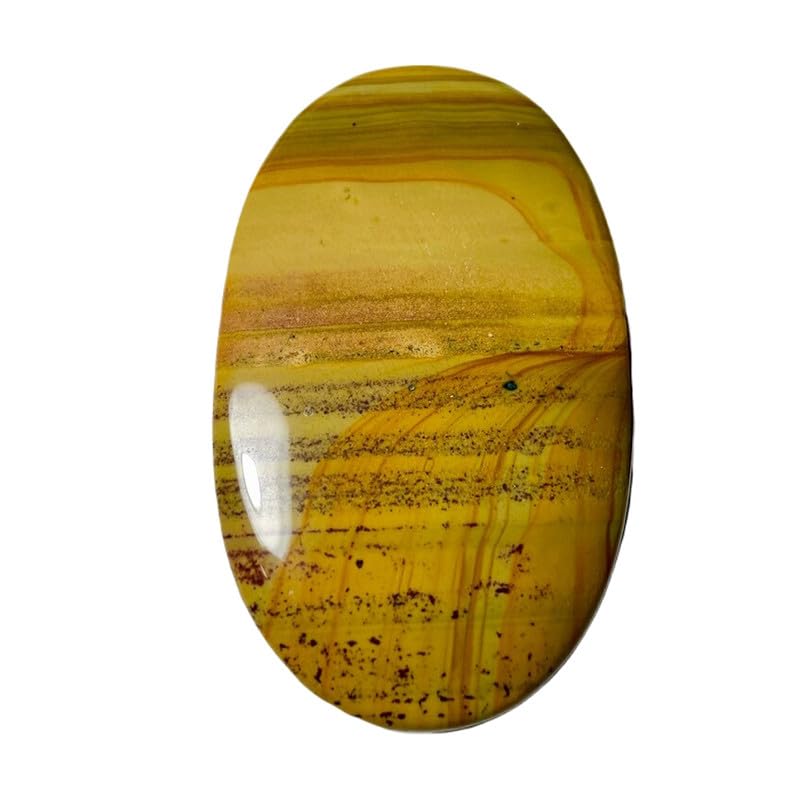 Gemme jaspe impérial naturel en vrac 79x47x6mm pour fabrication de bijoux DIY