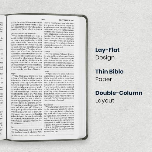 Image of Personalized ESV Large Print Bible for Adult, Name Engraved, Standard Size | Customize Your Green Faux Leather Bible Your Way, Stay-Open Lay-Flat & Easy-Read Two-Column, Christian Occasion Gift