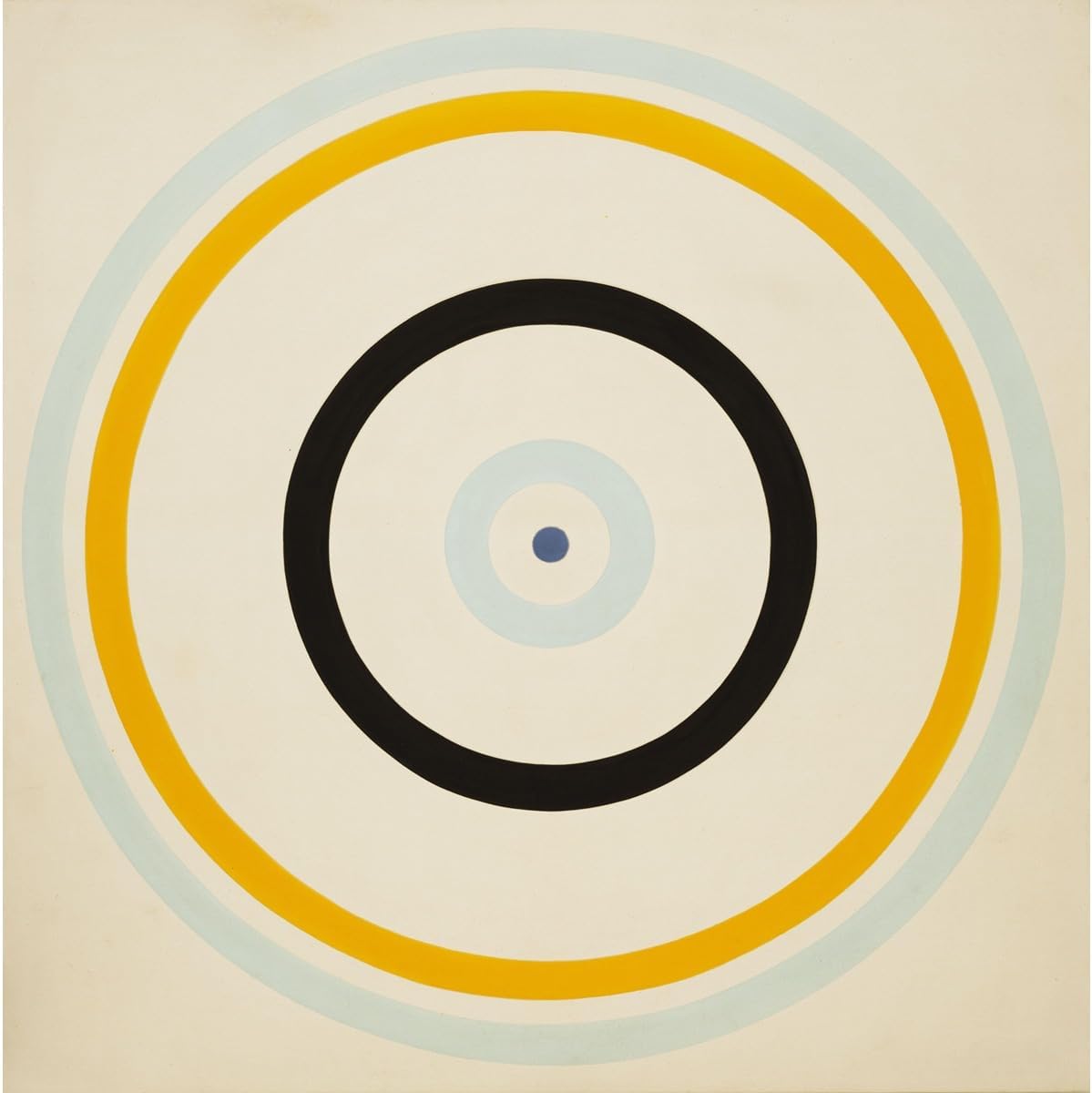 ARTICULOZY Kenneth Noland - Turnsole - 30x40 Inch Rolled Canvas Wall Decor Art Print