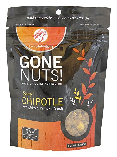 Living Intentions Gone Nuts, Spicy Chipotle, 3 Ounce