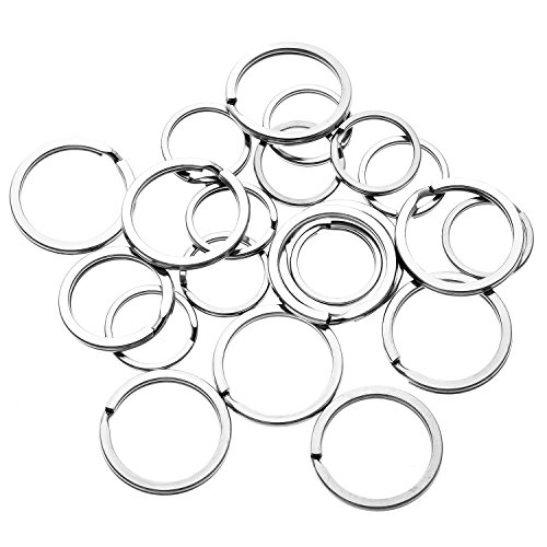 Jovitec 3 Sets Hundemarken-Clip Haltbare Hunde-ID-Marke mit Ringen für Hunde- und Katzenhalsbänder Geschirre