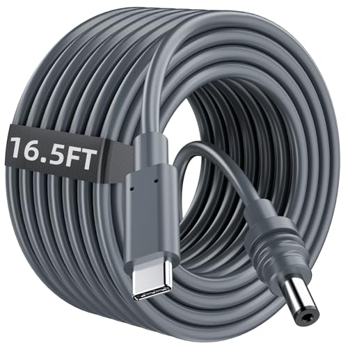 Starlink Mini 3 in 1 DC Power Cable 10FT, 100W+ USB C 12-24V Cigarette Lighter Plug and DC Male Power Cable Cord for Starlink Mini, Plug and Play Starlink Mini Accessories