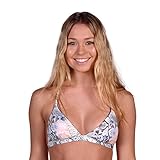 Roxy Women's Strappy Love Reversible Fixed Triangle Bikini Top