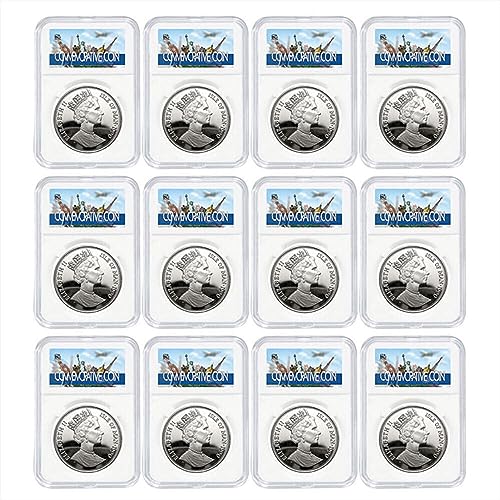 Caja organizadora para monedas 24mm 50 piezas miniatura 3