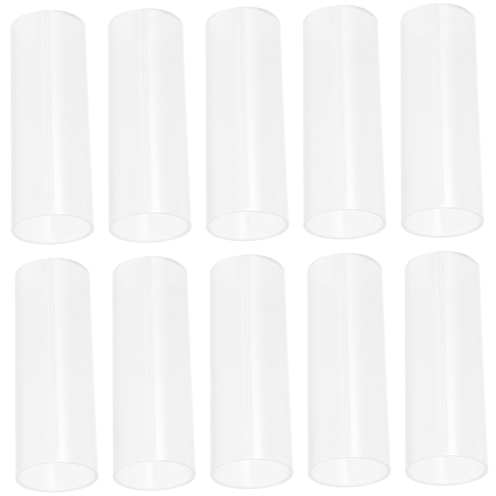 Veemoon 10pcs Battery Wrap Insulation Tube Cylindrical Battery Holder for and Organization Easy to Install Lightweight and Design