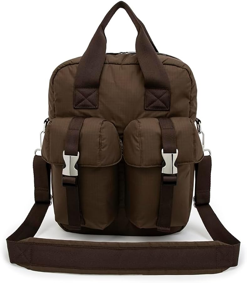 Amazon | [レスポートサック] PUFFY 2WAY BAG/1169/トフィーブラウン