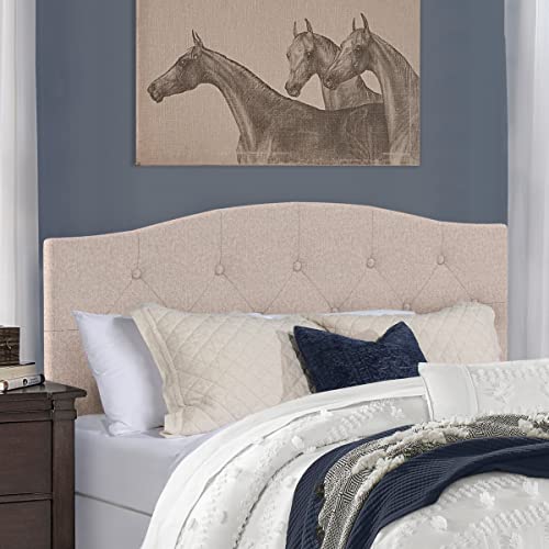 Hillsdale Provence Upholstered, Full/Queen Headboard Only, Light Beige #TOP1