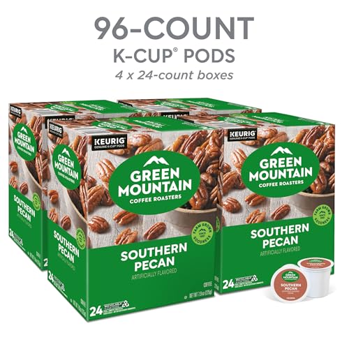 Image of Green Mountain Coffee Roasters Southern Pecan Keurig Single-Serve K-Cup pods, Light Roast Coffee, 96 Count
