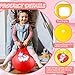 Threan 6 Pcs Hopper Ball for Kids 3-6, 18 Inch Unicorn Bouncy Ball with Handle Unicorn Jumping Inflatable Bouncing Hopper Carnival Outdoor Toys for Girls Boys Toddler Children Gifts