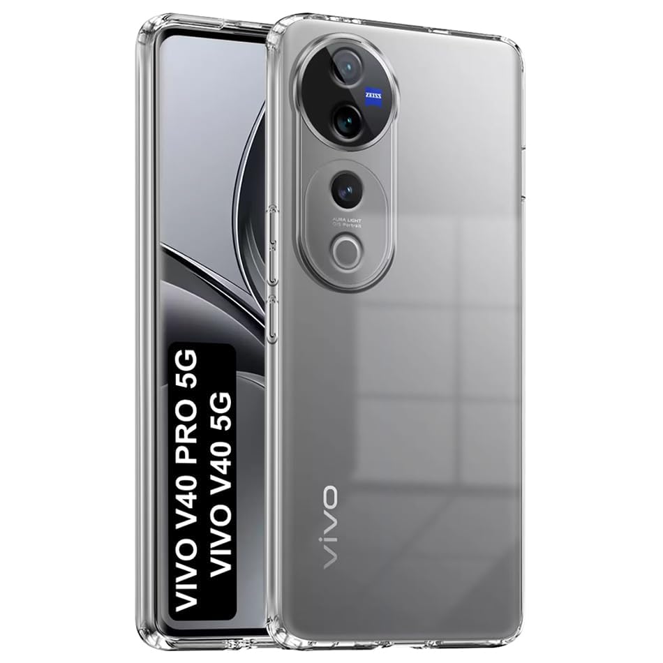 Image of Soft Rubber Back Cover Compatible Model for Vivo V2426 / T3 Ultra - Transparent
