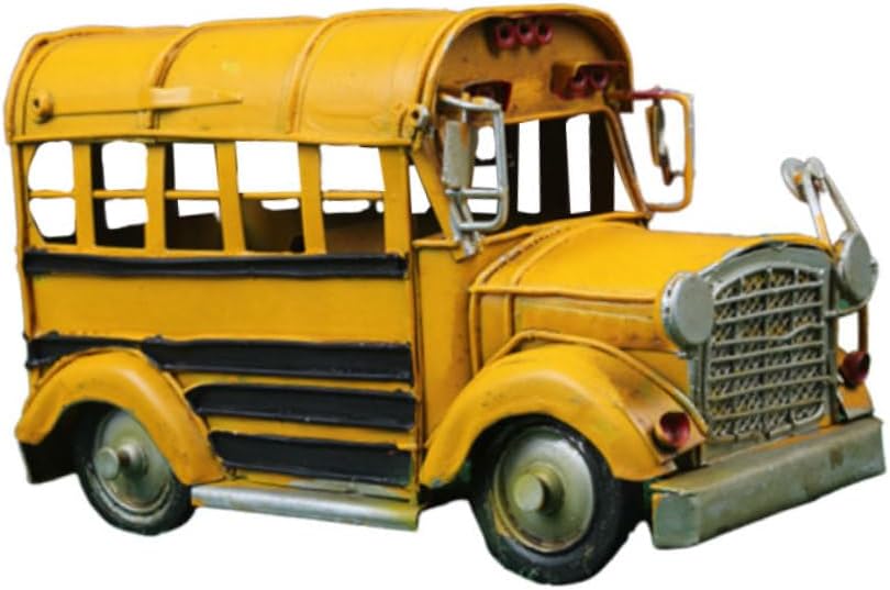 Ciieeo Creative Vintage Iron Car Model Antique Vehicle for Home Office Retro Style Small Artware Ornament