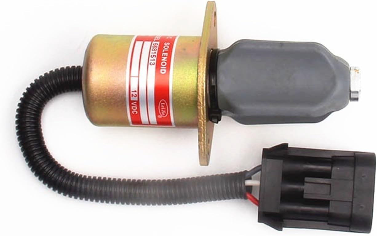Excavator Parts For 751 753 Engine Shutdown Solenoid Valve Oil Cut off Switch 6681513(12V)