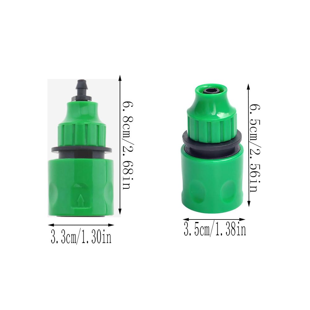 Kit Connettori Waterstop Attacco Rapido Kit Connettori Tubo Giardino Grifema Attacchi Rapidi Con Waterstop 1023684