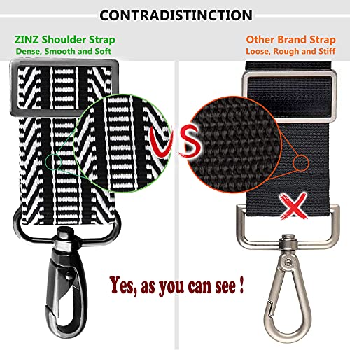 Image of ZINZ Bag Shoulder Strap, Padded Adjustable Shoulder Strap Replacement