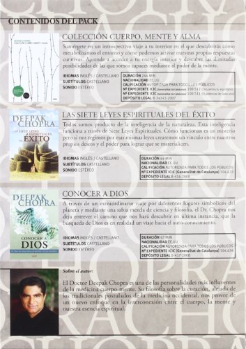 Pack Integral Chopra bienestar ayurveda y ejercicios de meditacion consciente en casa 3