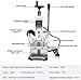ZONEPACK Hot Foil Stamping Machine with Sliding Positioning Plate Tipper Stamper Bronzing Card Foil Custom Logo Embossing for PVC Leather PU and Paper Heat Press Branding Mask (110v)