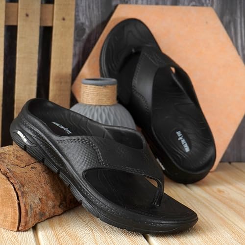 Image of HEALTH FIT SUPER SOFT Women's Flip-Flops Women's & Girl's Slippers | Comfortable & Lightweight | Soft Foot Massager | OUT Door & IN Door Flip-Flops Slipper INDIGO