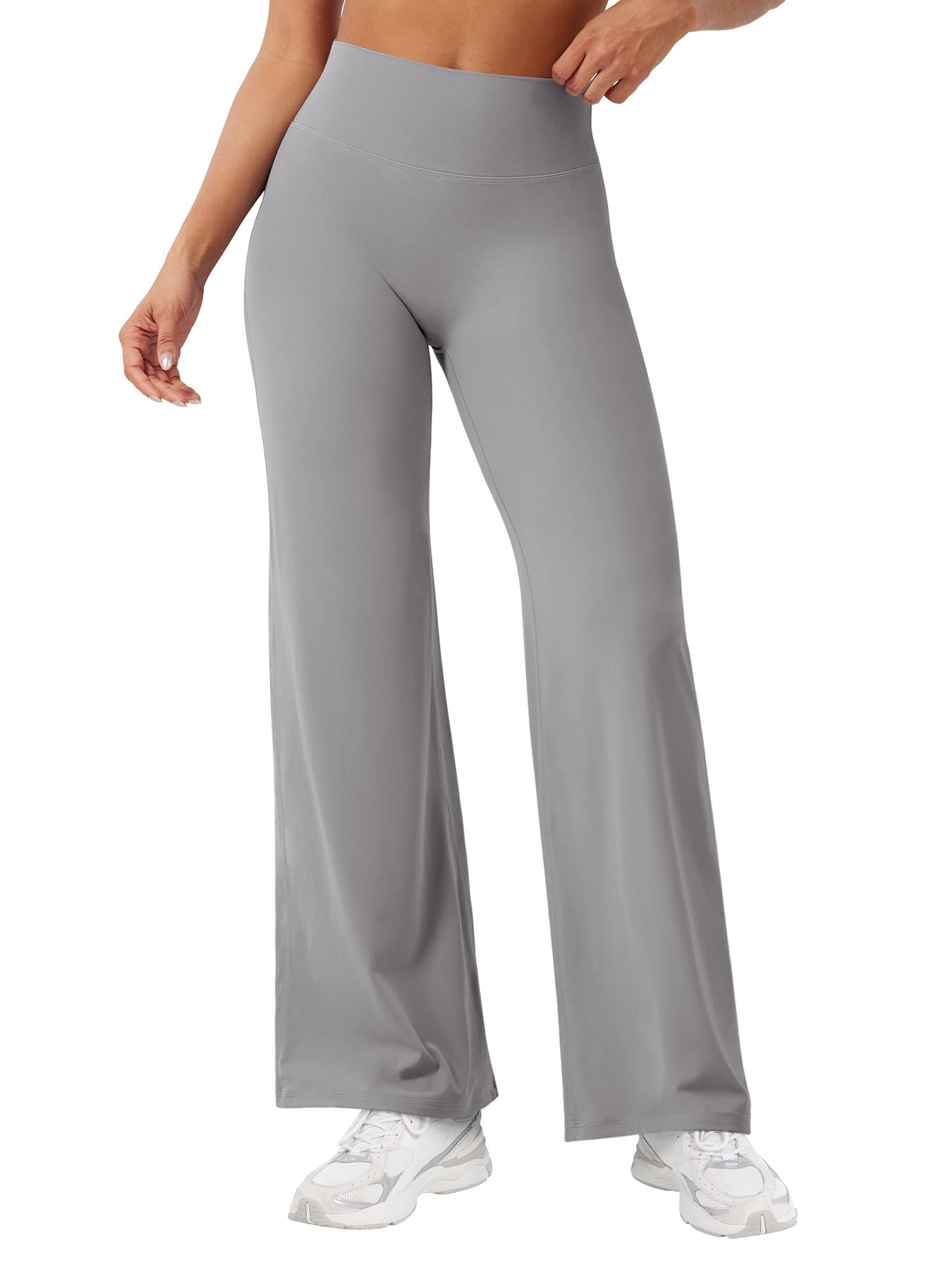 YEOREO Workout Leggings Womens No Front Seam Straight Leggings 29"/ 31.5"/ 33"/ 35" High Waist Buttery Eddiy Gym Yoga Pants — view 46