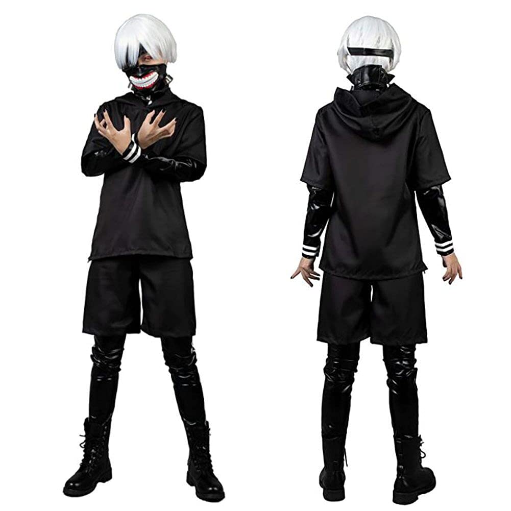 Oikawa Kaneki Ken Female Cosplay Costume Full Set Battle Dress Skirt Custom