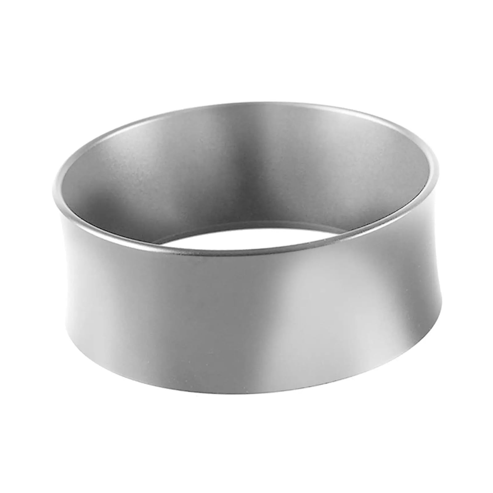 Reemplazo de embudo dosificador de anillos dosificadores de café de 58mm for herramienta Barista Café y té(Silver)