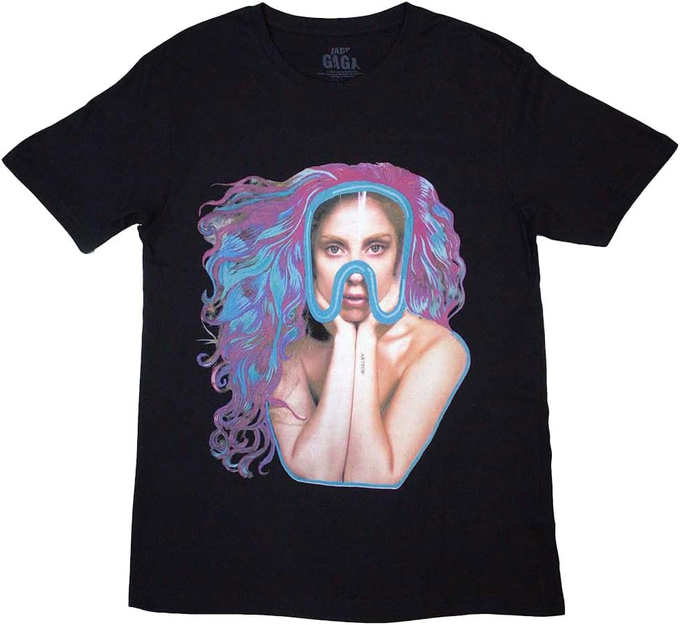 Rock Off officially licensed productsLady Gaga Artpop Goggles T Shirt M Black