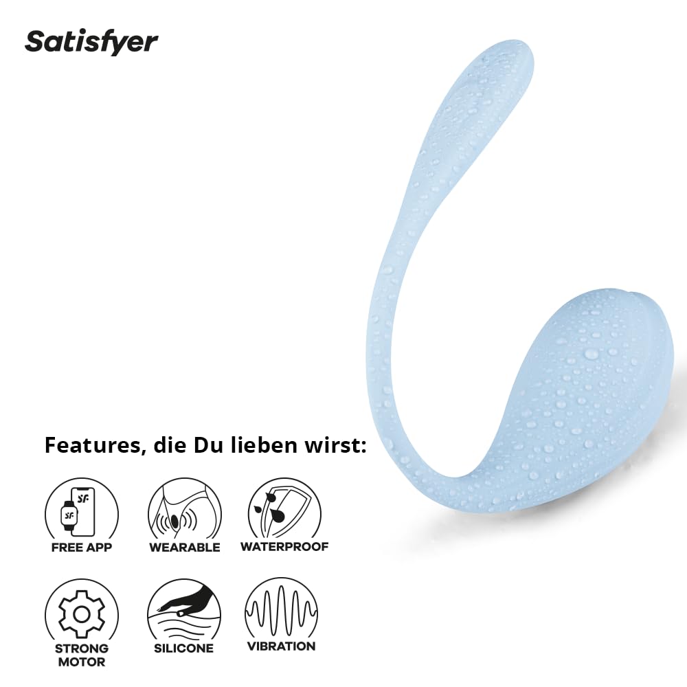 Satisfyer Smooth Petal Connect App | G-Punkt-Vibrator | Wiederaufladbar
