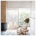 CottonColors 3D Window Film Self Adhesive Static Privacy Clings Decorative Glass Window Stickers, Anti-UV, DIY 30x200CM
