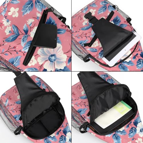 Bolso Sling para Hombre y Mujer con Estampado Floral miniatura 5