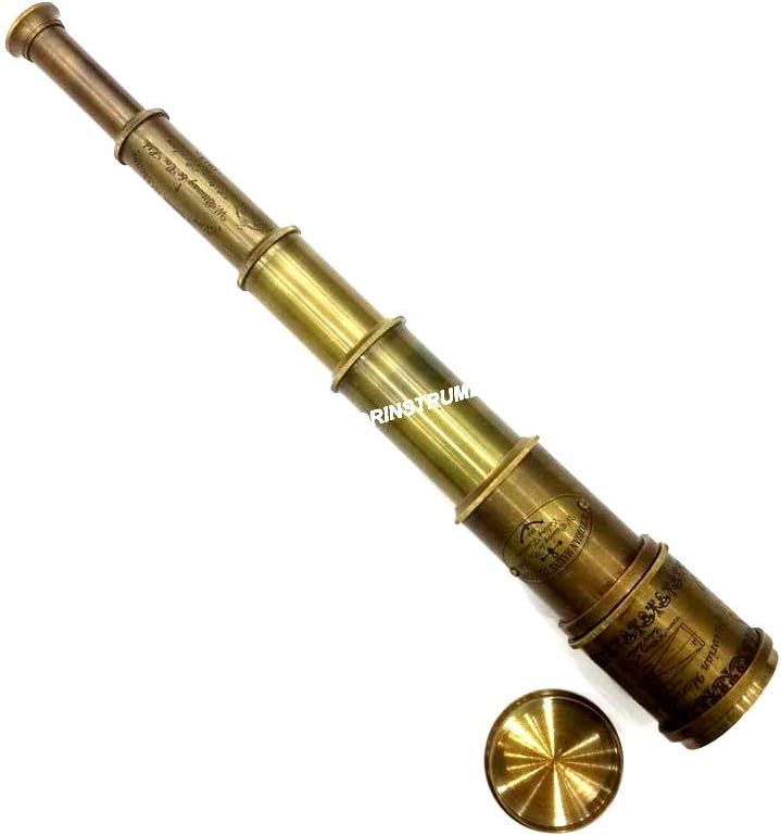 Handmade Pirate Spyglass Antique Victorian Marine Telescope Nautical Vintage Scope Gift 18" Rustic Vintage Home Decor Gifts