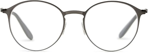 Miniatura 2 de Foster Grant Hayden Superflat - Gafas de lectura redondas, plomizo