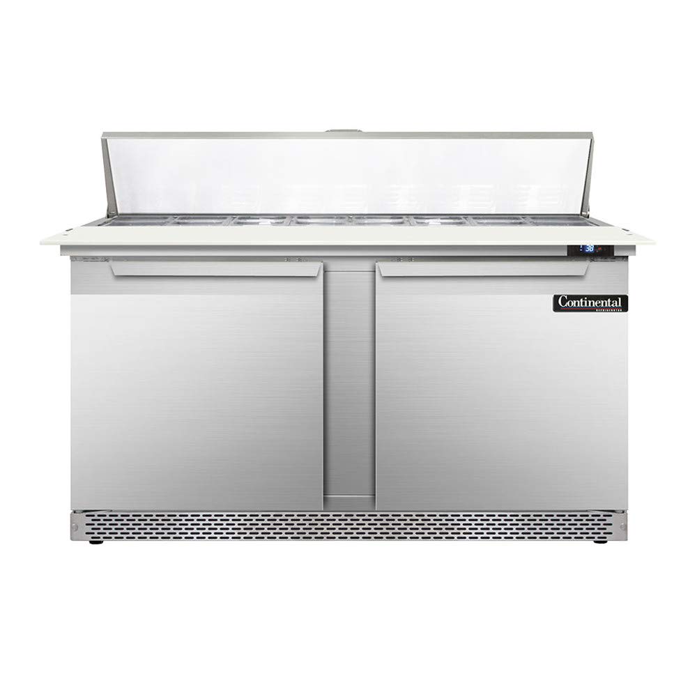 Designer Line Sandwich Unit by Continental Refrigerator – Model DL60-16C-FB