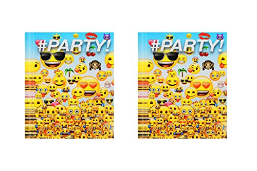 Emoji Party Pack ~ 8 CT Emoji Invitations (2 Pack)
