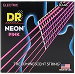 Cordes de guitare électrique DR Strings NPE-10 HIDEF NEON™ PINK : Moyennes 10-46