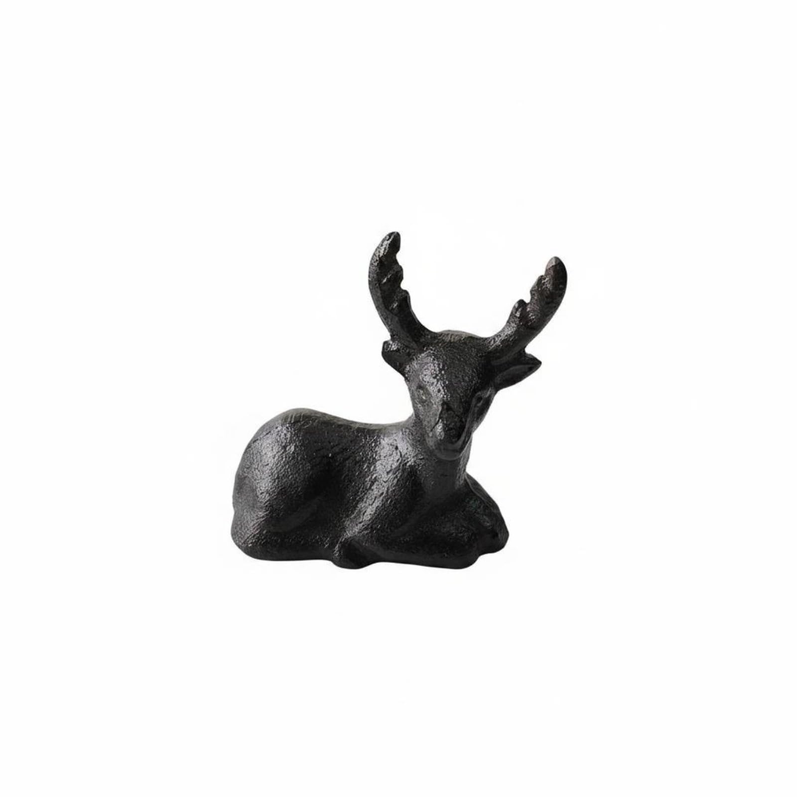 BNF® Antique Design Cast Iron Feline Paperweight Gift Idea Pen Rest Cute Calligraphy Stable for Students, Deer | Paperweights Decorative-image-8