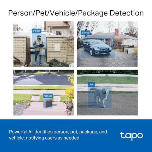 Tapo D230S1 2K 5MP Battery Video Doorbell Wireless, Security Camera Doorbell, Ring Chime Included, Color Night Vision, Head-to-Toe View, 6-Month Battery, IP64, Cloud &Local Storage, No Monthly Fee - Image 7