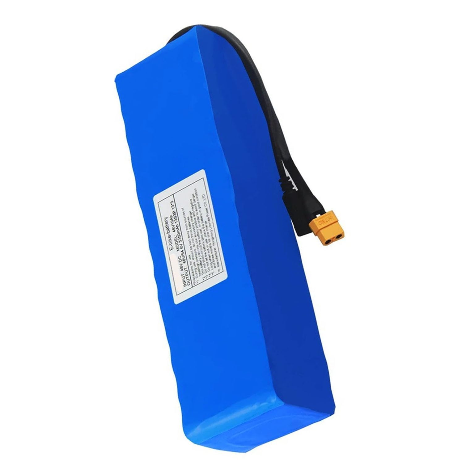 E-Bike Pedelec Akku 48V 10Ah Ebike Batterien Pack Rechargeable Battery Eingebauter BMS Wasserdichter PVC-Akku Mit Ladegerät XT60 Plug,48V 10Ah