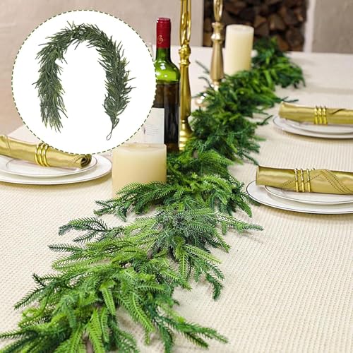 Guirlande de pin réaliste durable pour vos tables et rassemblements