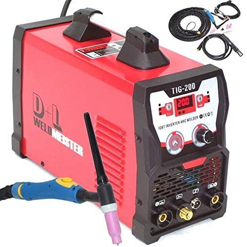 Dispositivo de soldadura TIG 200 DC HF IGBT TIG Inverter MMA E-Hand 13960 200A electrodos, soldadora TIG, encendido de alta frecuencia AWZ