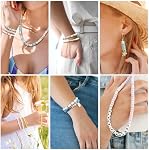 LZOUOWO 5300Pcs Clay Perles Bracelet Making Aesthétique Kit, avec perles de lettre pour bracelet d'amitié, perles d'espaceur -Pearl -Charmes pour la fabrication de bijoux, artisanat Cadeau pour les filles Ages 8-12