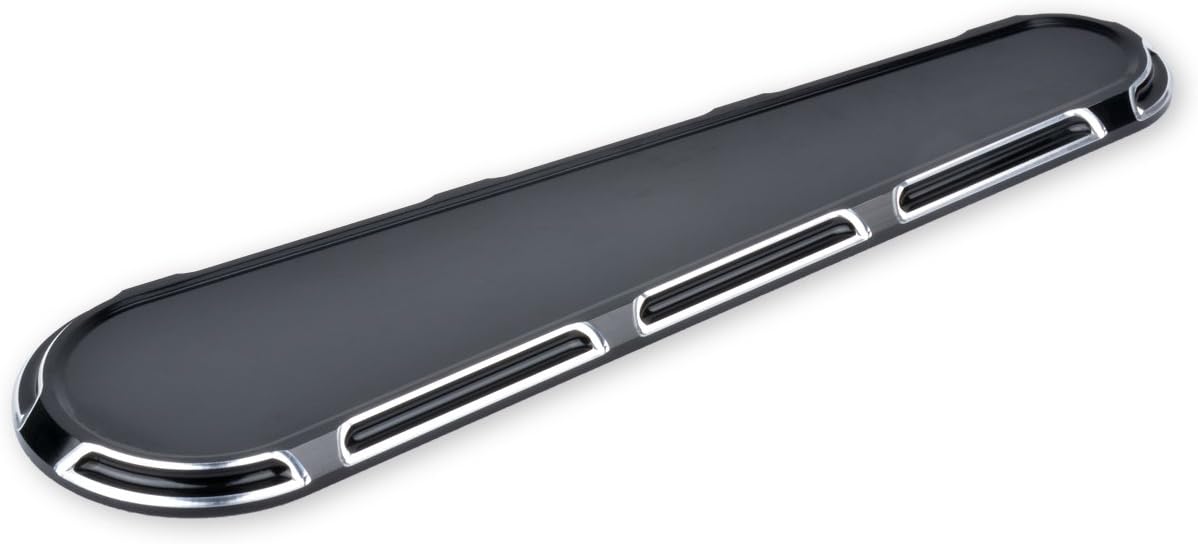 KATUR 3 Pieces CNC Black Dash Accessory Pack Tank Cover Compatible with Harley Touring FLHX FLTRX 2014-2017